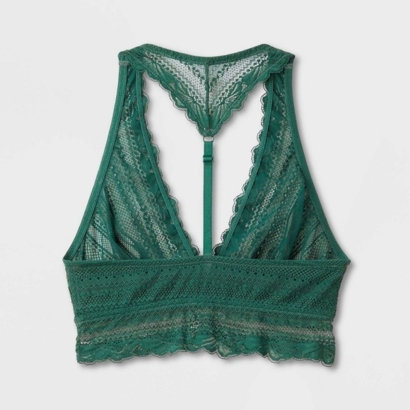 3/$25 Target Women's High Apex Racerback Bralette - Auden in Green sz XS - Picture 2 of 7